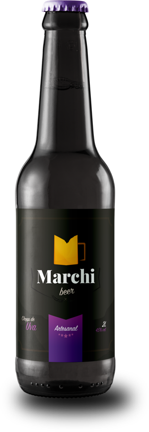 Chopp artesanal escuro com Uva